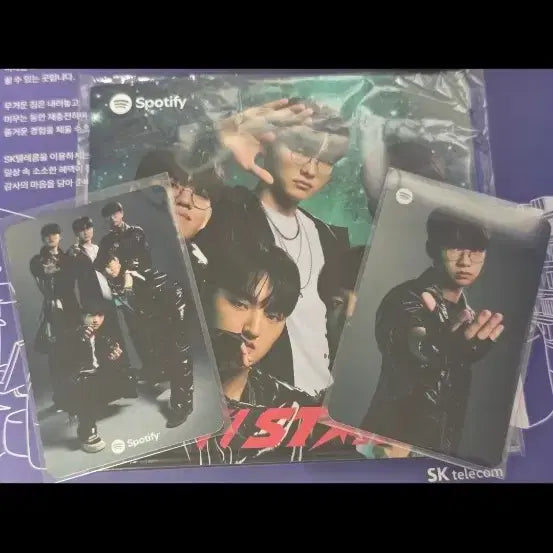 [BUNJANG] Spotify Doren Lucky Draw CD Shaped Photocard / 스포티파이 도란 포카 3등상 CD모양
