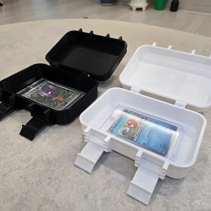 [BUNJANG] Pokemon Team Rocket Deck Box Black/White / 포켓몬 로켓단 덱박스 블랙/화이트