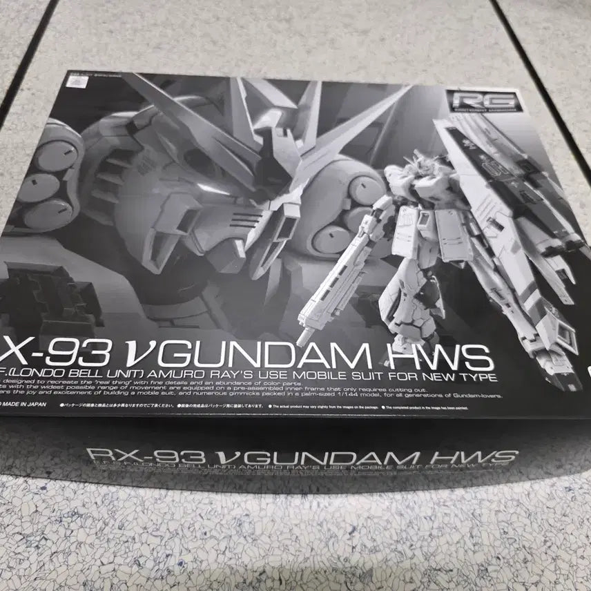 [BUNJANG] Bandai RG Nu Gundam HWS / 반다이 RG 뉴건담 HWS