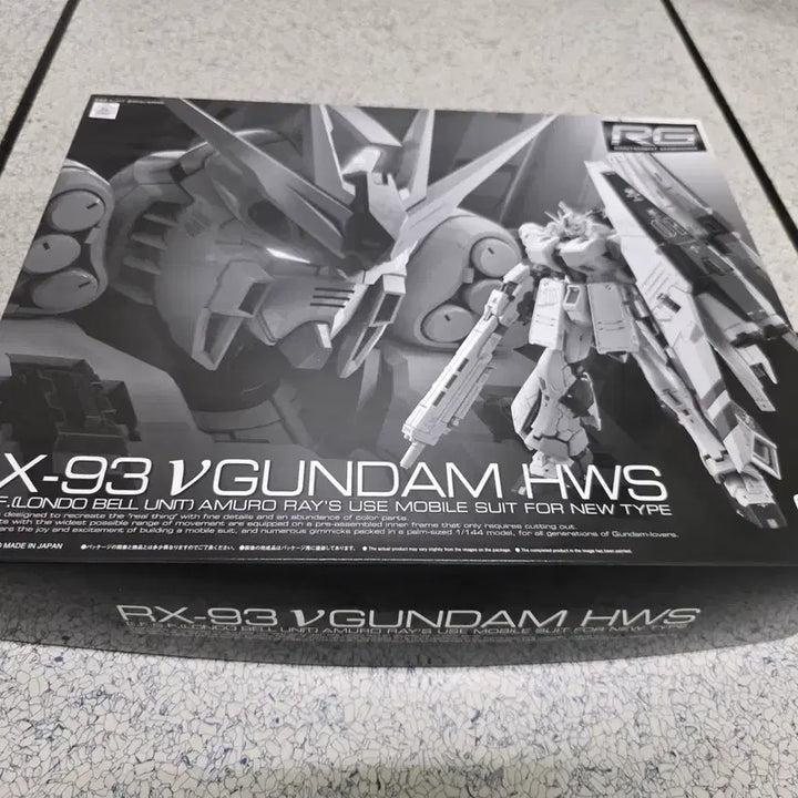 [BUNJANG] Bandai RG Nu Gundam HWS / 반다이 RG 뉴건담 HWS