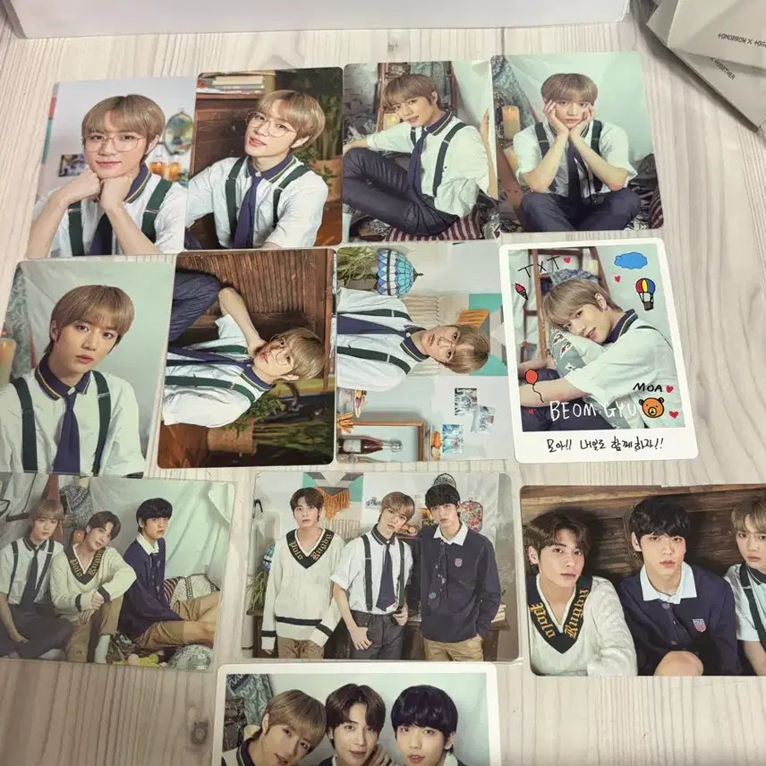 [BUNJANG] TXT (TOMORROW X TOGETHER) Beomgyu Photocard &amp; Unit Photocard Bundle Set / 투바투 샤바투 범규 포카+유닛포카4장