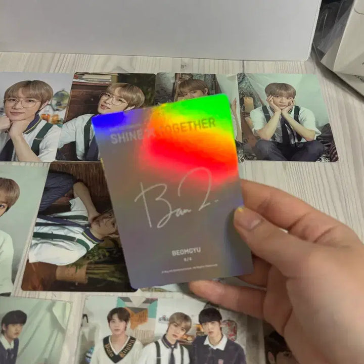 [BUNJANG] TXT (TOMORROW X TOGETHER) Beomgyu Photocard &amp; Unit Photocard Bundle Set / 투바투 샤바투 범규 포카+유닛포카4장