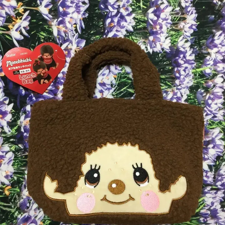 [BUNJANG] Monchhichi Insulated Lunch Bag Tote / 몬치치 도시락가방 보냉백 토트백