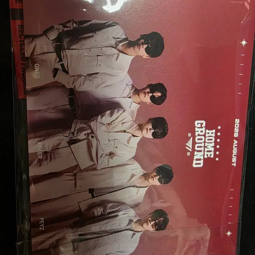 [BUNJANG] T1 Faker Homeground Day 2 Postcard / T1 홈그 티원 홈그라운드 DAY 2