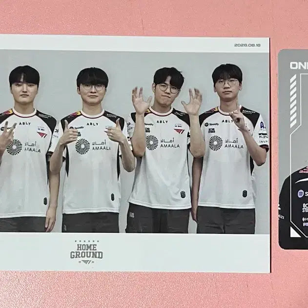 [BUNJANG] T1 HOME GROUND DAY3 Postcard + Owner Photocard / 홈그라운그 3일차 엽서 + 오너