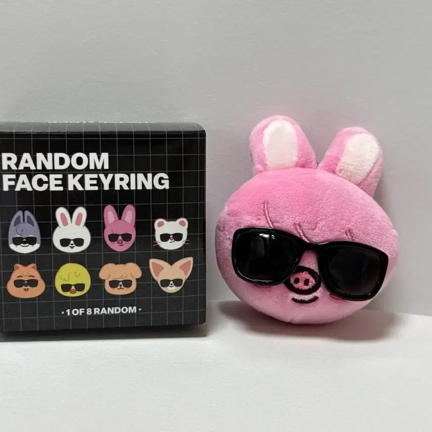 [BUNJANG] Stray Kids SKZOO Dwaekki Changbin Run It Japan Random Face Keyring / 스트레이키즈 스키즈 런잇 재팬 랜덤 페이스 키링 돼끼 창빈 스키주