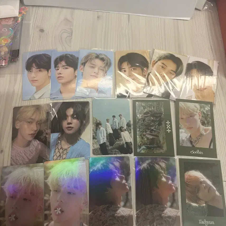 [BUNJANG] TXT Bundle Set Photocards with POB / 투바투 포카 일괄 특전 포함