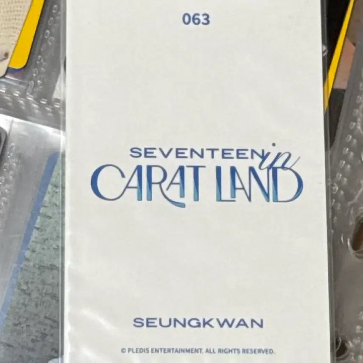 [BUNJANG] SEVENTEEN Boo Seung-kwan Carat Land Photocard / 캐럿랜드 부승관 포토카드