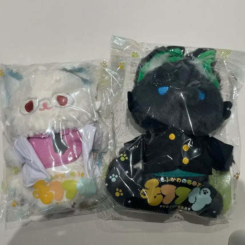 [BUNJANG] Gintama Gintoki &amp; Hijikata Mozuhusa Plush Bundle (Sealed) / (미개봉) 은혼 3z 삼젯 모후후사 누이(긴토키, 히지카타 일괄)