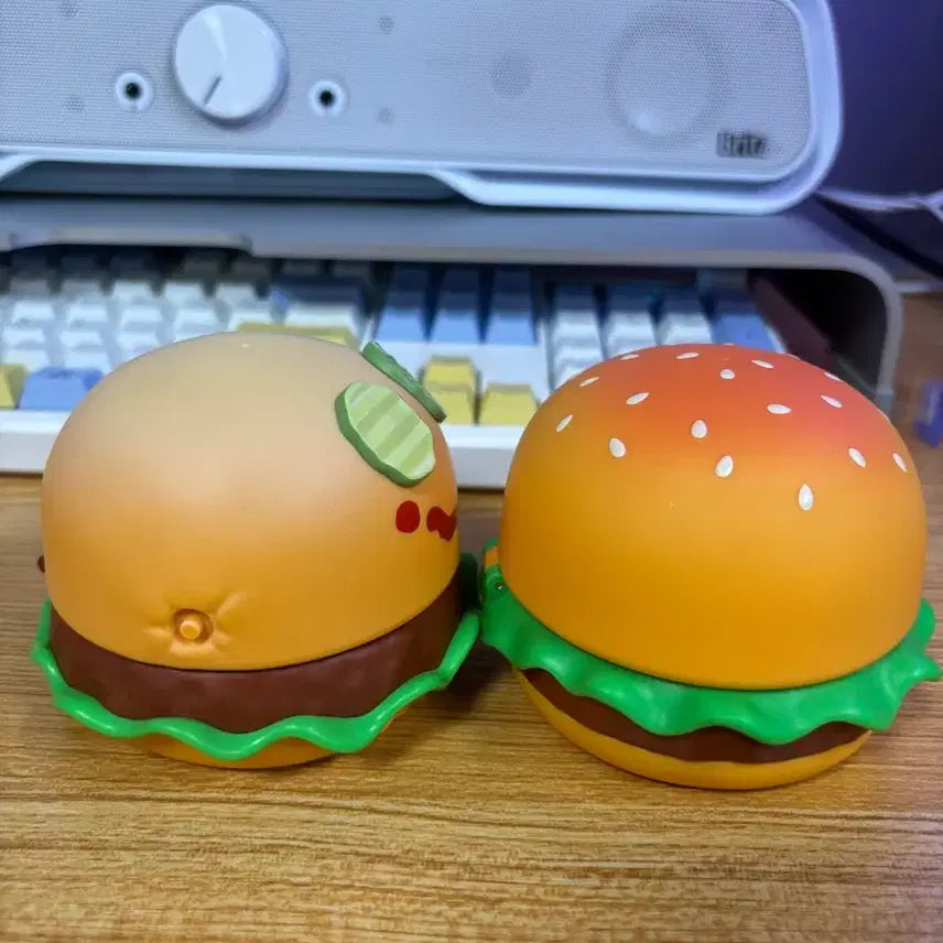 [BUNJANG] Pop Mart SpongeBob Hamburger Figure Set / 팝마트 스폰지밥햄버거 피규어