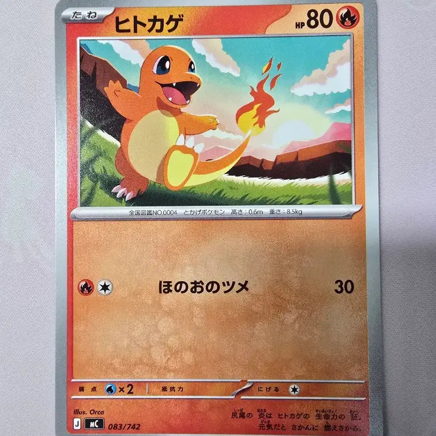[BUNJANG] Pokemon Card Japanese Charizard and Charmeleon Set / 포켓몬카드 일본판 파이리 리자드 세트