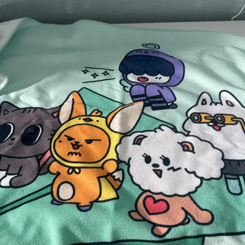 [BUNJANG] Bubble Two Reusable Shopping Bag, Fan, and Blanket Set / 뿔바투