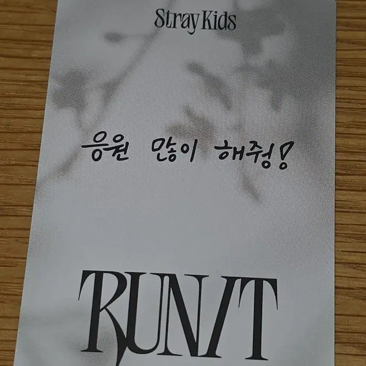 [BUNJANG] Stray Kids Changbin Run It Concert Photocard / 스키즈 창빈 런잇 콘서트 입장 포카