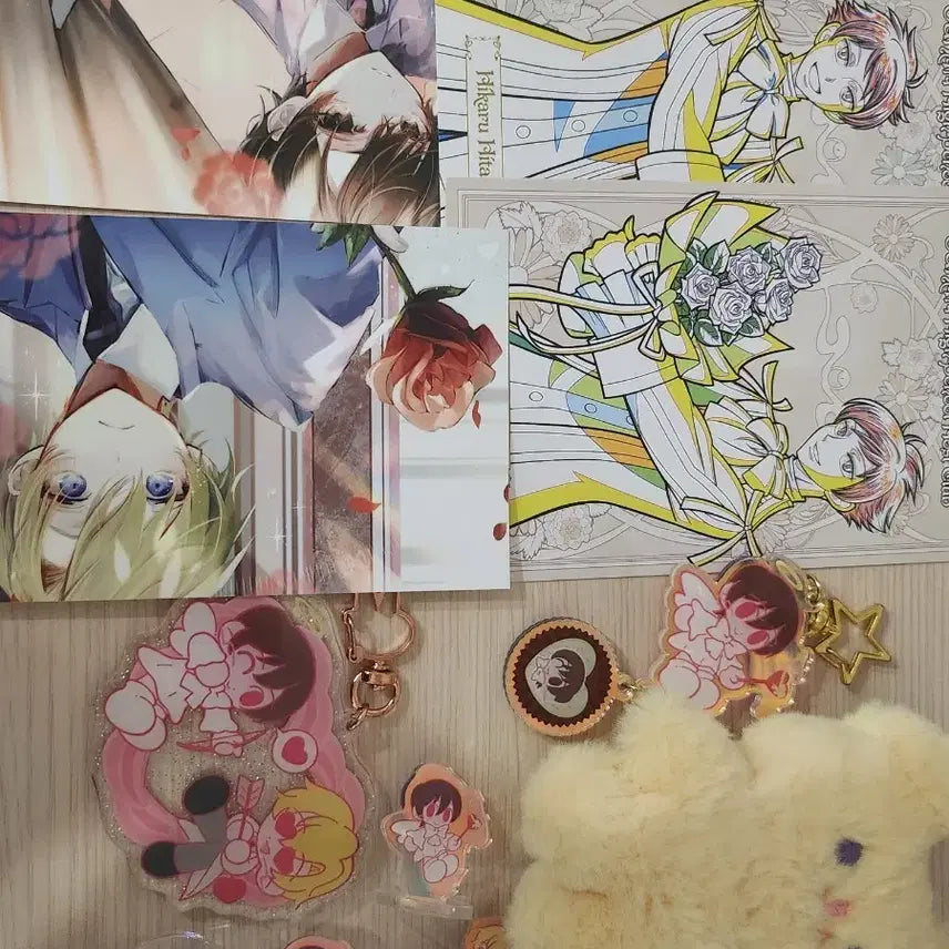 [BUNJANG] Ouran High School Host Club Unofficial &amp; Official Merchandise Bundle Set / 일괄 오란고교 호스트부 비공식굿즈 공식굿즈