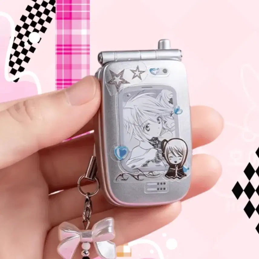 [BUNJANG] Gakuen Alice Rikka Handphone Plush Doll Bundle / 캐릭캐릭체인지 캐캐체 녹음 휴대폰 핸드폰 캐부부 eaki 인형 일괄