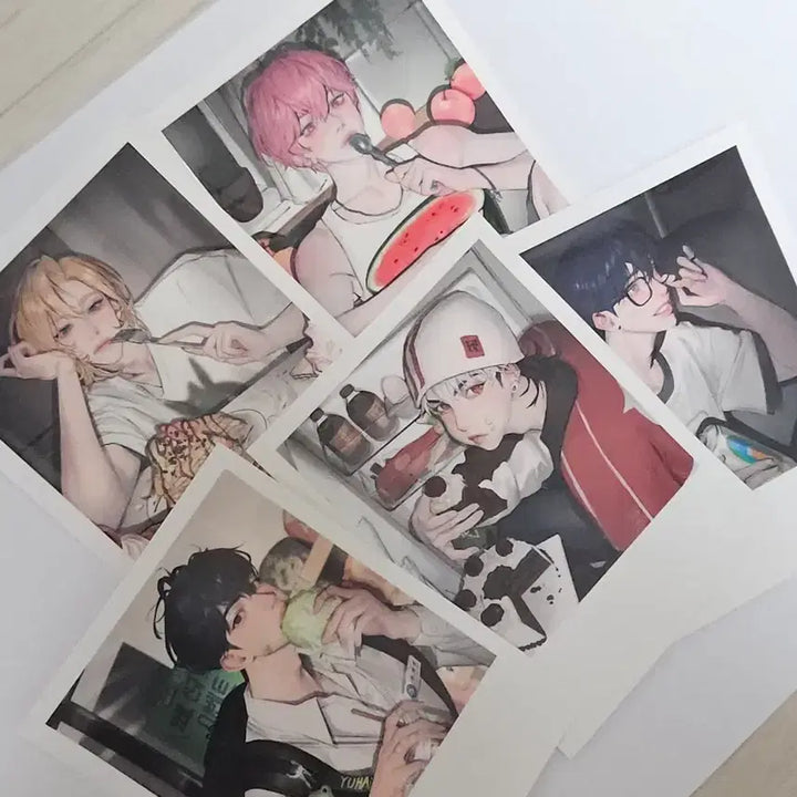 [BUNJANG] Play-V (PLAVE) Manduoot Lucky Draw Polaroid / 먹짱플브 플레이브 폴라로이드