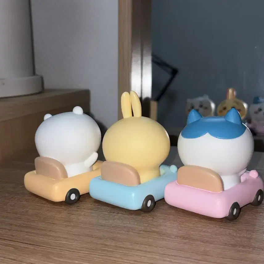 [BUNJANG] Bandai Chiikawa Friends 3 Bobbing Figures (Chi, Hachi, Usagi) / 반다이 치이카와 프렌즈3 붕붕이(치이,하치,우사기)