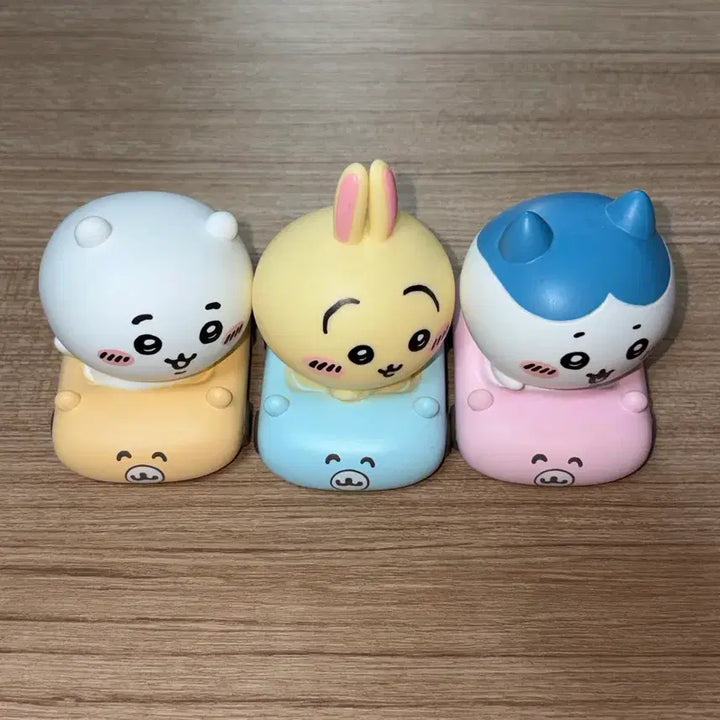 [BUNJANG] Bandai Chiikawa Friends 3 Bobbing Figures (Chi, Hachi, Usagi) / 반다이 치이카와 프렌즈3 붕붕이(치이,하치,우사기)