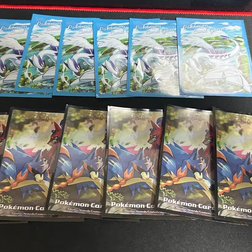 [BUNJANG] Pokemon Card Deck Shields (3 Types:andel, Hop &amp; Sonia, Bede) and Various Sleeves Bundle / 포켓몬 카드 중판 3종(단델, 호브&amp;소니아, 비트) 덱 실드 외 여러 슬리브 일괄