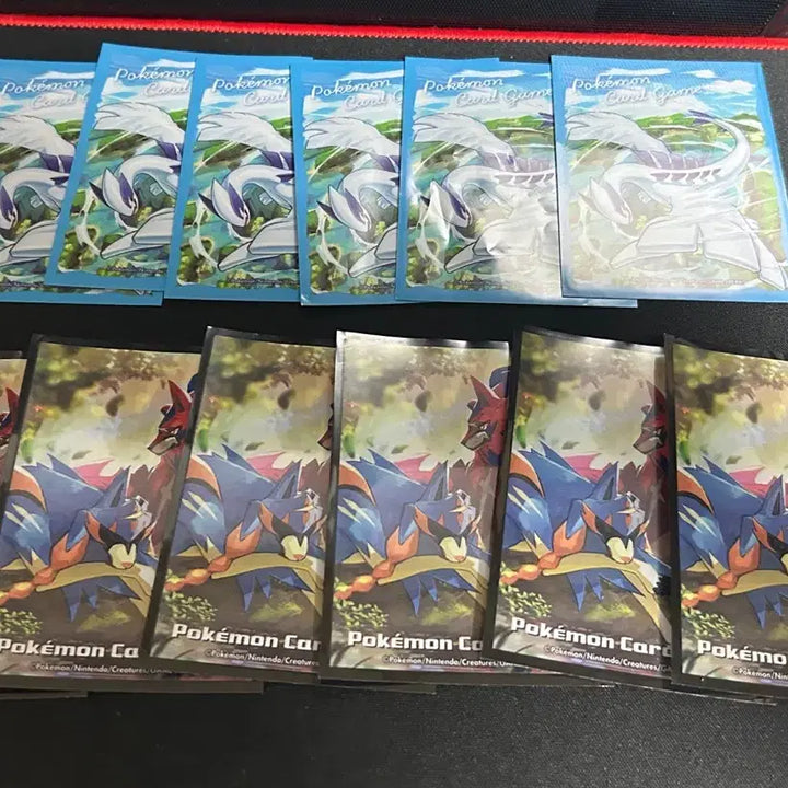 [BUNJANG] Pokemon Card Deck Shields (3 Types:andel, Hop &amp; Sonia, Bede) and Various Sleeves Bundle / 포켓몬 카드 중판 3종(단델, 호브&amp;소니아, 비트) 덱 실드 외 여러 슬리브 일괄