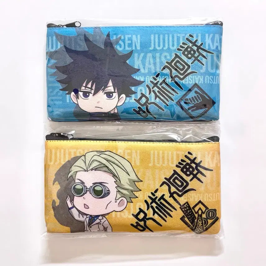 [BUNJANG] Jujutsu Kaisen Megumi &amp; Nanami Pouch Bundle Set / 주술회전 메구미 나나미 파우치 일괄