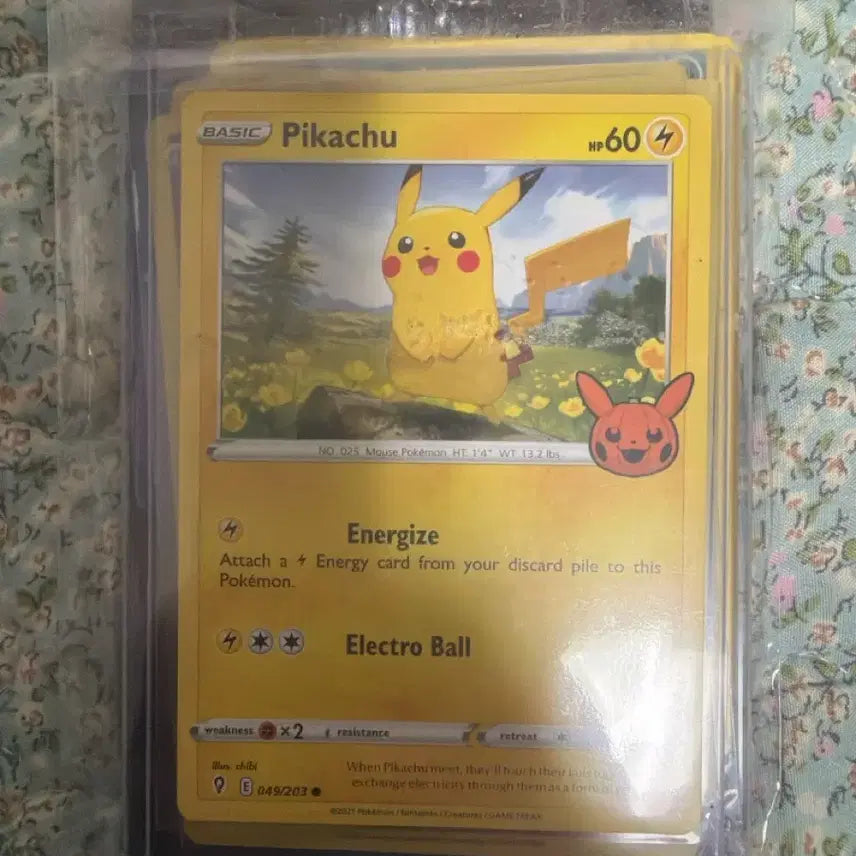 [BUNJANG] Pokemon Pikachu 2022 Halloween Promo Edition Card / 급전 포켓몬카드 피카츄 22년도 할로윈 프로모 에디션