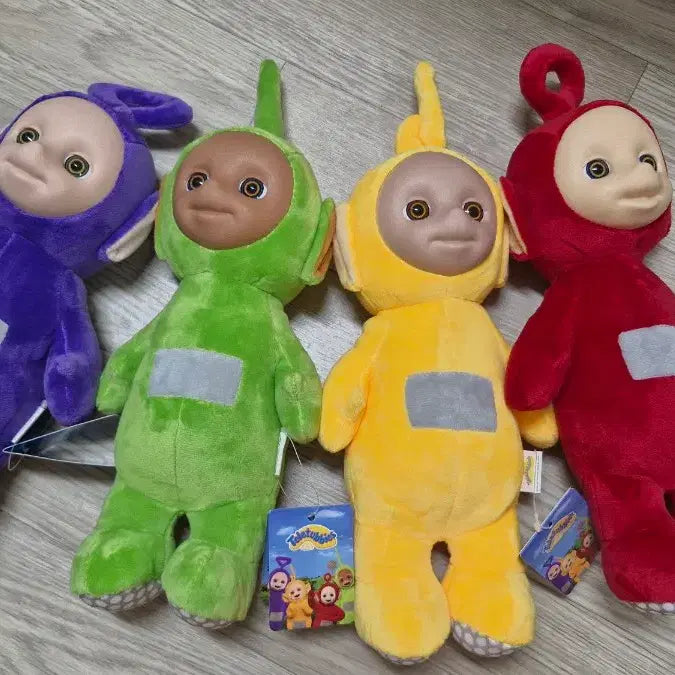 [BUNJANG] Teletubbies Standing Dolls Bundle Set (Tinky Winky, Dipsy, Laa-Laa, Po) / 텔레토비 스탠딩 인형 (보라돌이, 뚜비, 나나, 뽀 일괄)
