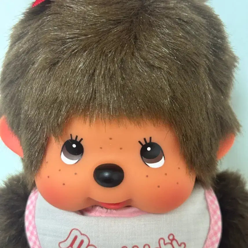 [BUNJANG] Classic Monchhichi Girl Doll / 고전 만두볼 몬치치 여아
