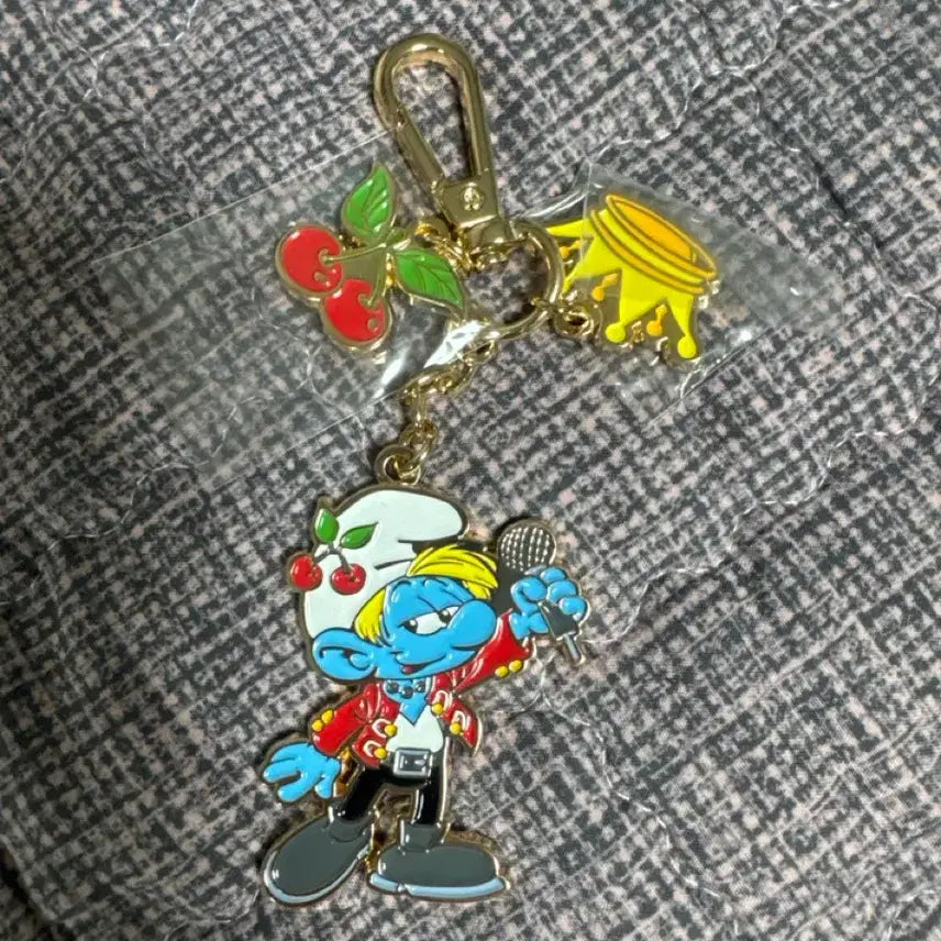[BUNJANG] Seventeen S.Coups Smurf Keyring / 세븐틴 에스쿱스 스머프 키링 이삭토스트