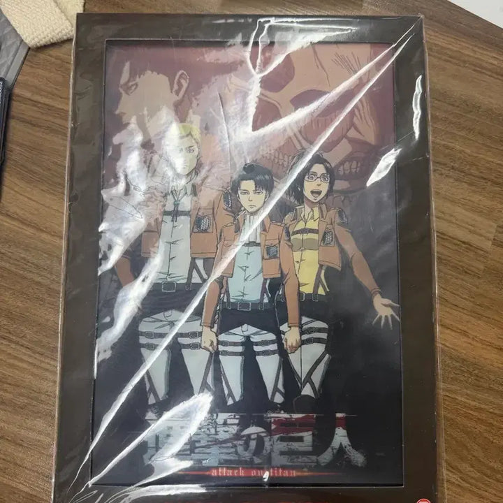 [BUNJANG] Attack on Titan 3D Poster Art Collection 2013 (Classic Art) - Levi, Erwin, Eren, Mikasa, Hange, Armin - Sealed / 오늘만할인)진격의거인 쓰리디 3d 포스터 아트컬렉션 2013 고전 리바이 엘빈 에렌 미카사 한지 아르민 미개봉 구작화