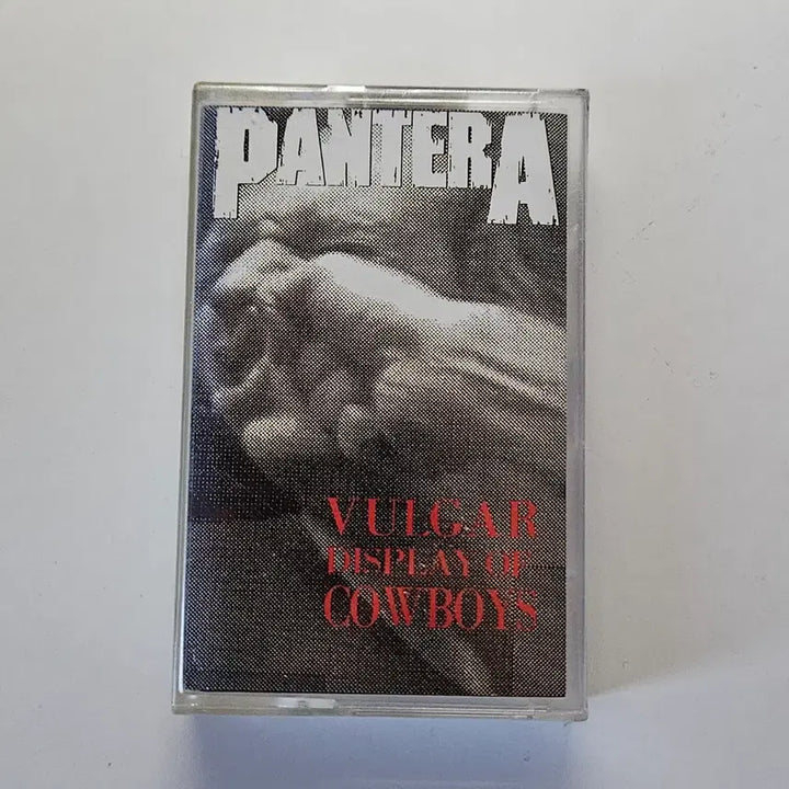 [BUNJANG] Pantera Vulgar Display of Cowboys Cassette Tape / 판테라 Vulgar Display of Cowboys 카세트 테이프