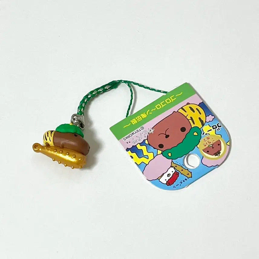 [BUNJANG] Capybara-san Strap Set (2 pcs) / [고전] 카피바라상 스트랩 2개 세트