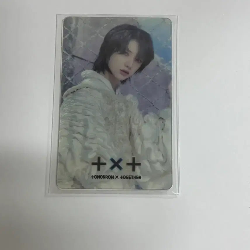 [BUNJANG] TXT Chaos Chapter: Freeze Soundwave Lucky Draw Beomgyu Photocard / 투바투 혼돈의장 프리즈 사웨 럭드 투명 범규포카 판매해요