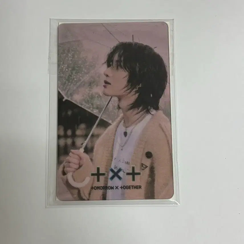[BUNJANG] TXT Chaos Chapter: Freeze M2U Lucky Draw Transparent Beomgyu Photocard / 투바투 혼돈의장 프리즈 M2U럭드 투명 범규포카 판매해요