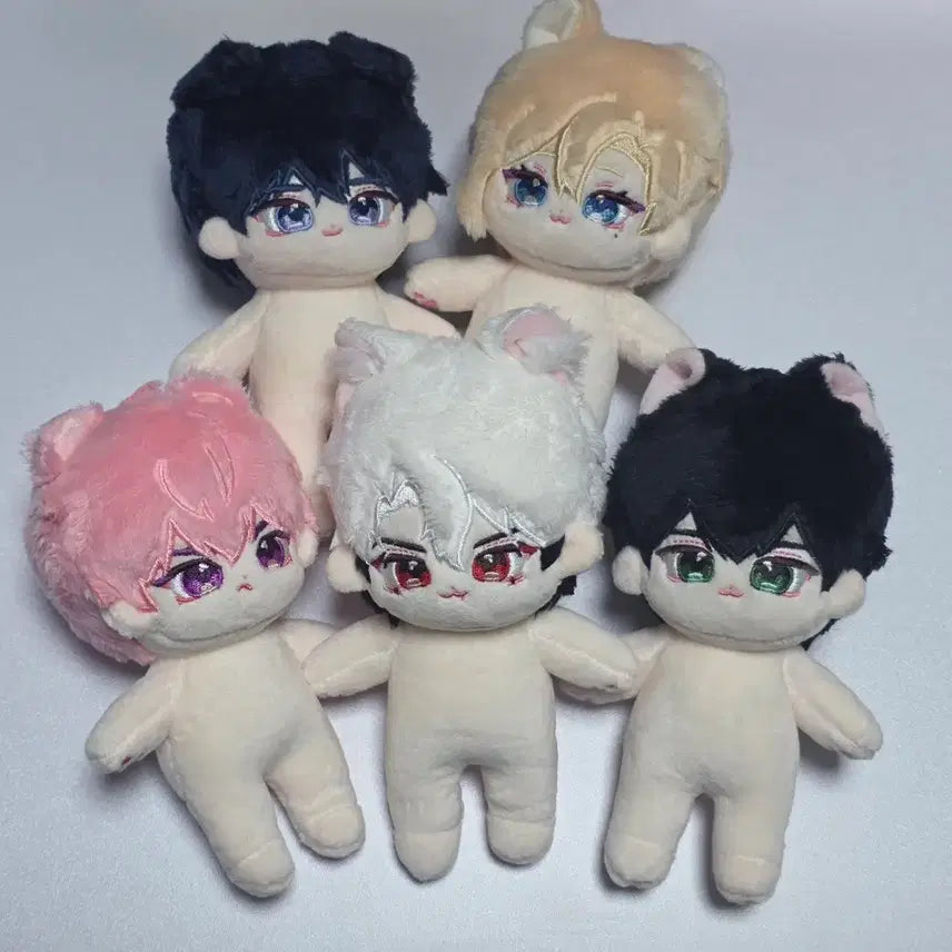 [BUNJANG] PLAVE Unofficial Dolls Bundle Set (Yejun, Noah, Bamby, Eunho, Hamin) / (비공식/원가이하) PLAVE 뿡레이브 예준,노아,밤비,은호,하민 일괄 판매