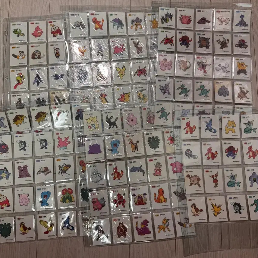 [BUNJANG] Pokemon Sticker Bundle Set / 포켓몬스터 띠부실 일괄