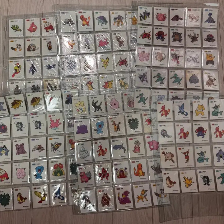 [BUNJANG] Pokemon Sticker Bundle Set / 포켓몬스터 띠부실 일괄
