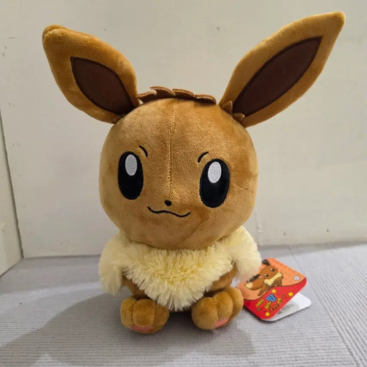 [BUNJANG] Pokemon Eevee Cutie Pop Medium Plush / 포켓몬스터 이브이 큐티팝 중형 인형