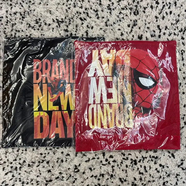 [BUNJANG] Spider-Man Brand New Day Happy Kuji D Prize Mesh Bag Set / 스파이더맨 브랜드뉴데이 해피쿠지 D상 매쉬백