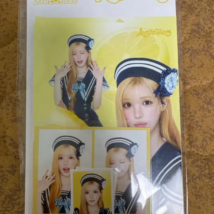 [BUNJANG] HaTooHa Lemon Tinge Yuha Photokits Bundle Set / 하투하 레몬탱 유하 포토키트 양도 아이코닉 레몬탱