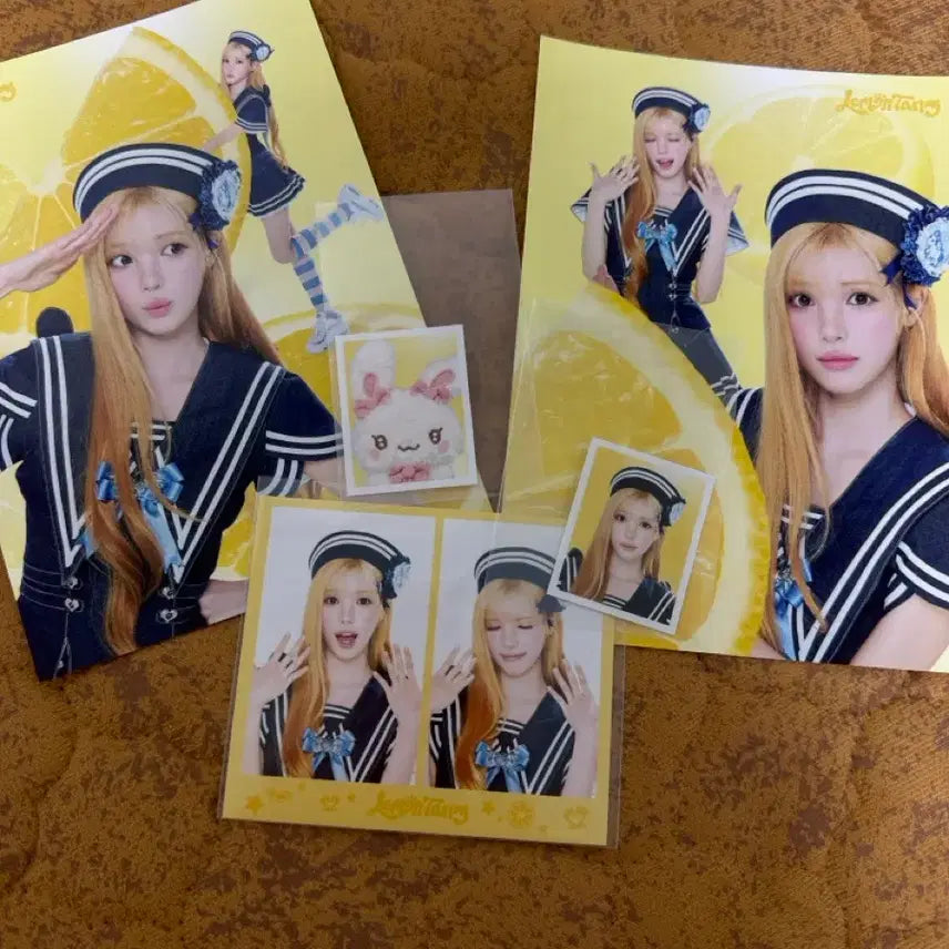 [BUNJANG] HaTooHa Lemon Tinge Yuha Photokits Bundle Set / 하투하 레몬탱 유하 포토키트 양도 아이코닉 레몬탱