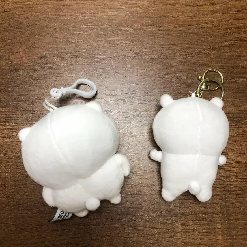 [BUNJANG] Damgom Character Plush Keychain Set (2 Pieces) / (새상품)담곰이 인형 키링 2개 세트