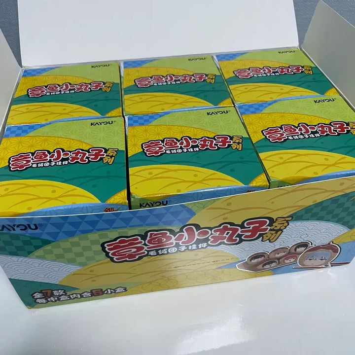 [BUNJANG] Gintama Takoyaki Plush Keychains Set (Opened, Full Box) / (풀박스,단순개봉) 은혼 타코야키 인형키링 타코야끼 긴토키 카구라 소고 히지카타 신파치 카츠라