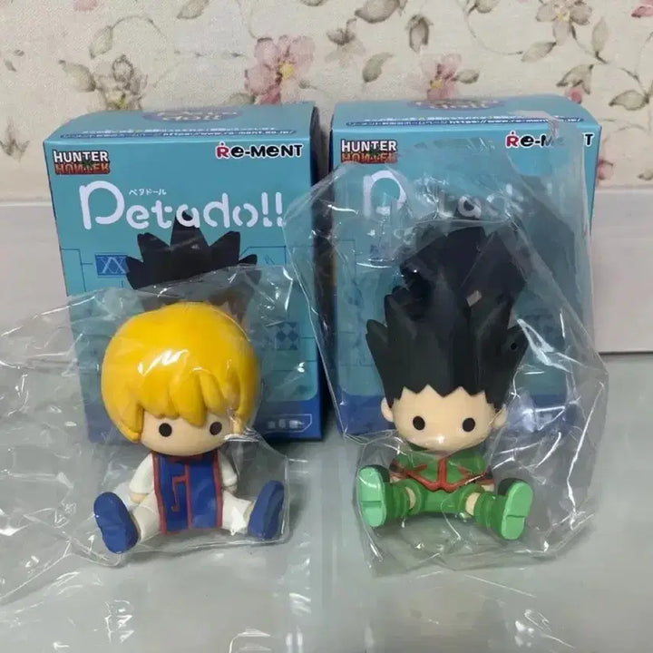 [BUNJANG] Hunter x Hunter P.E.T.A. Dol Gon &amp; Kurapika Hunter Exam Arc Bundle Set (Sealed) / (미개봉) 헌터헌터 페타돌 곤, 크라피카 헌터시험편 2종 일괄