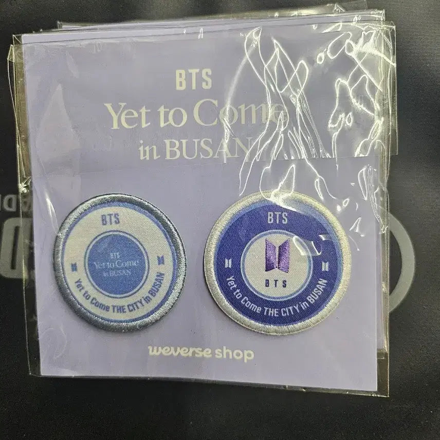 [BUNJANG] BTS 2022 Busan Official Wappen / 2022  BTS 부산 공식와펜 10개묶음