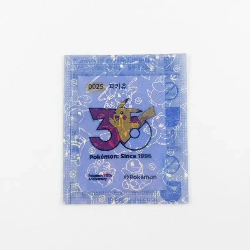 [BUNJANG] 30th Anniversary Pikachu Sticker / 30주년 피카츄 띠부실