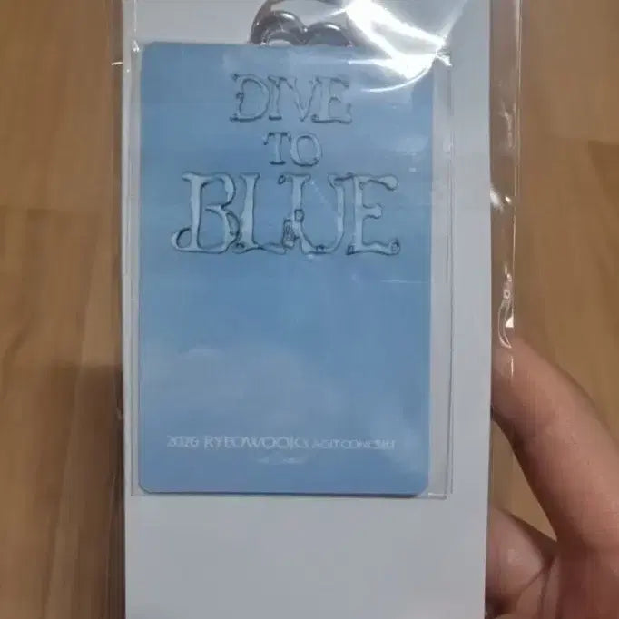 [BUNJANG] Super Junior Ryeowook Dive to Blue Concert Acrylic Keyring + Photocard / 슈퍼주니어 려욱 콘서트 DIVE TO BLUE 키링 +포카 새상품