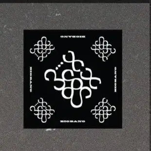 [BUNJANG] Bigbang 20th Anniversary Bandana Scarf Cosmos Fan / 빅뱅 반다나 20주년 스카프 코스모스 부채