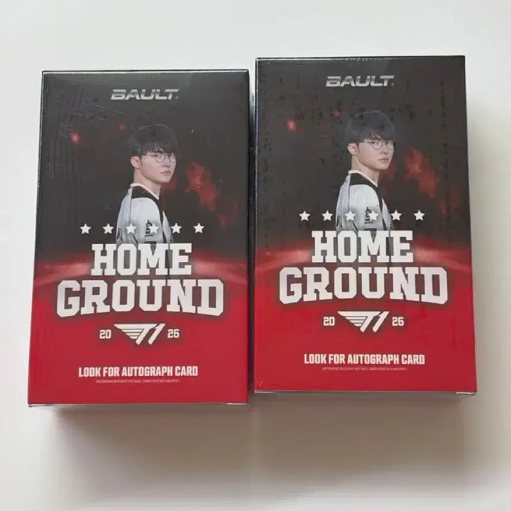 [BUNJANG] T1 Home Ground Card Box (Sealed) / BAULT T1 티원 홈그라운드HOME GROUND 카드 박스 2개 미개봉