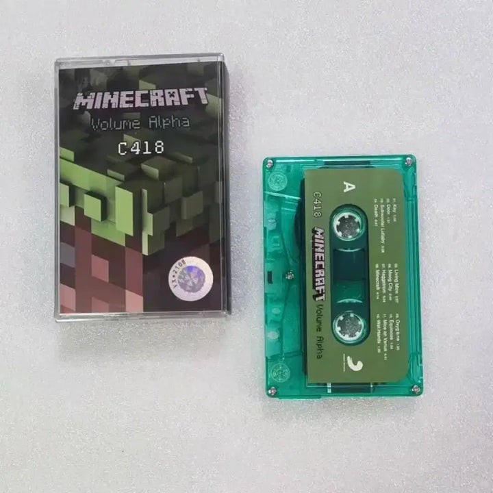 [BUNJANG] Minecraft Volume Alpha Cassette Tape by C418 / 마인크래프트 OST C418 Volume Alpha 카세트 테이프